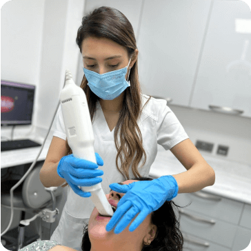 Teeth check up image